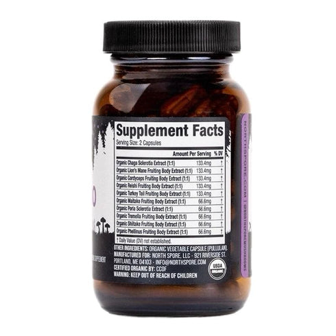 Organic ‘Spectrum 10’ Mushroom Capsules